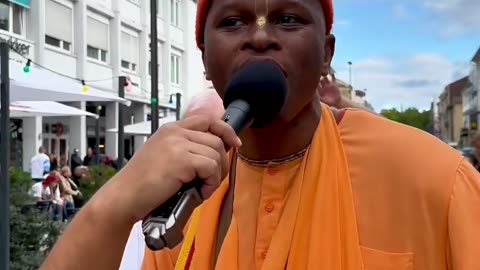 Harinam Sankirtan in Karlsruhe, Germany September 2025