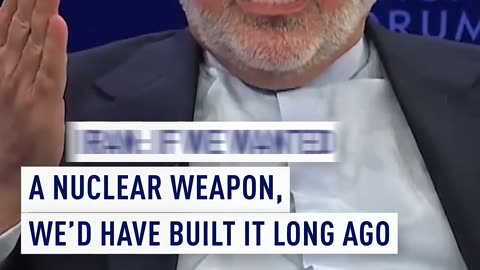 Iran: If we wanted a nuclear weapon, we’d have built it long ago