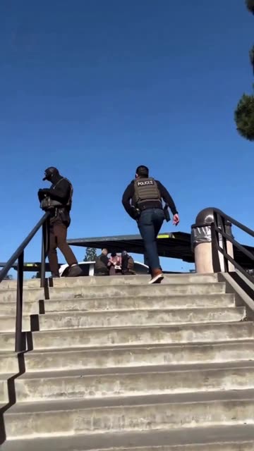 Woman assaults ICE agent at Ventura County Courthouse.