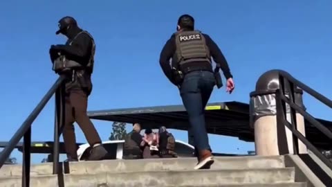 Woman assaults ICE agent at Ventura County Courthouse.