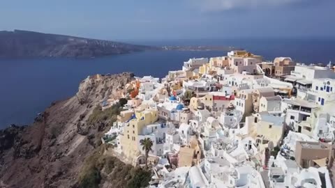 🌊 Santorini | Breathtaking Cliffside Views & Iconic White Villas ✨