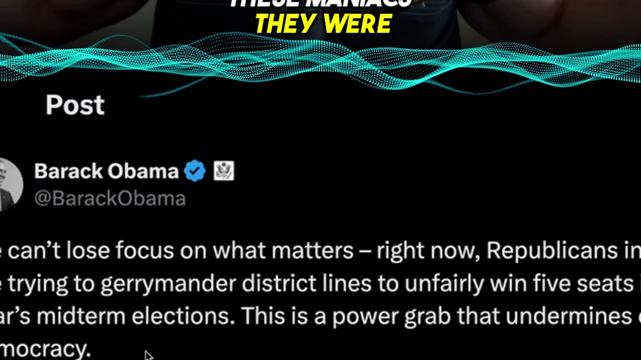 Obama BLASTED as GOP Strikes Back on Election Maps