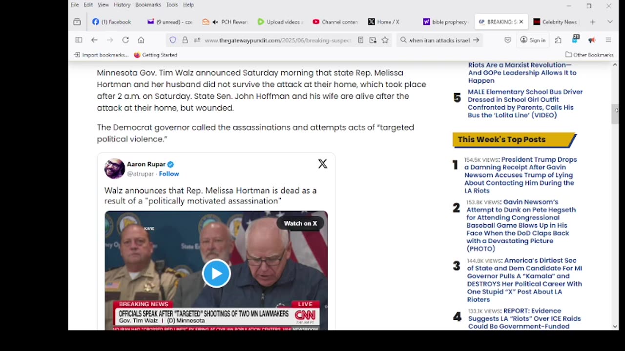 Suspect in Lawmaker Assassination Was a Tim Walz Appointee, Leads International Security Firm
