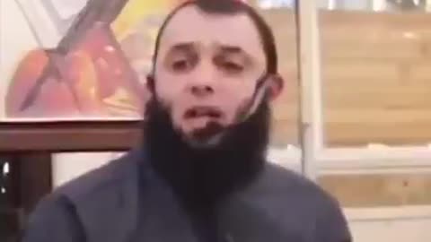 Islamist Imman with a gun inside a mosque…! There’s no better way to worship Allah than by k*lling