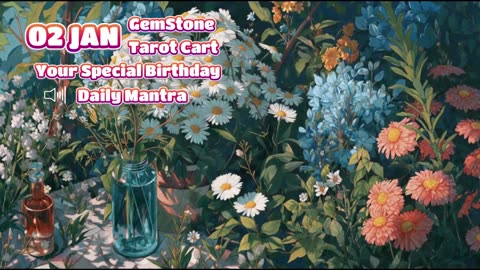 2 JAN Your Special Mantra Birthday