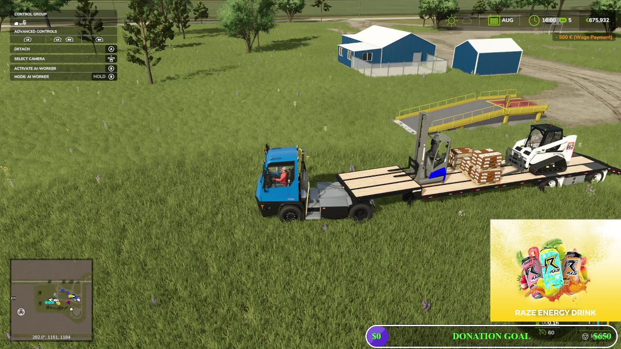 Farming till the boys get on then its squad time