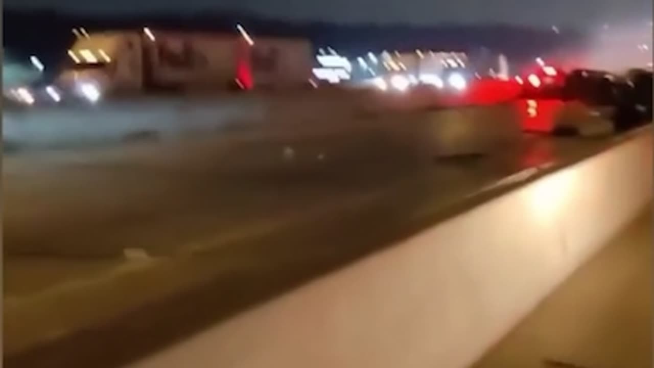 35 vehicle pile up in California