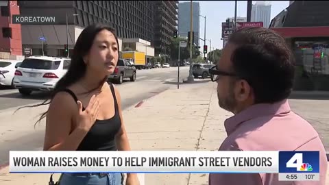Woman raises funds to support immigrant street vendors