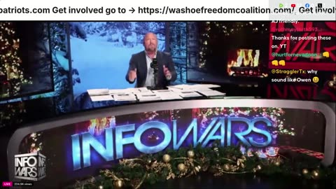 Alex Jones, Info Wars, 12/19/2025