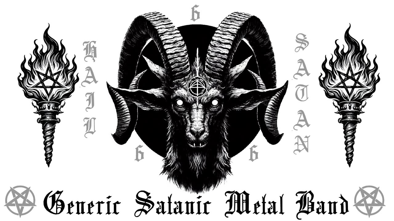 Generic Satanic Metal Band - is he still there or is god dead?
