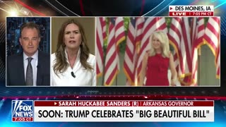 Gov Huckabee Sanders: Trump's Moving At An Insane Speed