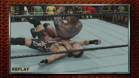 wwe 2k25 208 universe Rob Van Dam VS Randy Orton