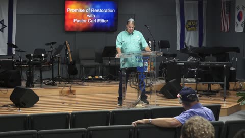 Promise of Restoration with Pastor Carl Ritter 05232025