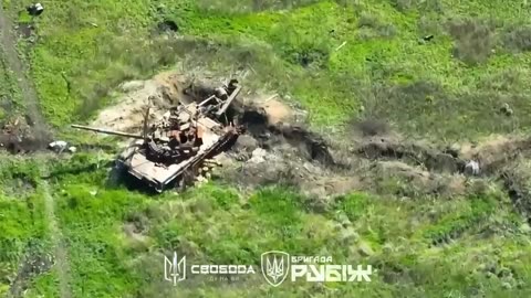 Drone Sets Off Massive Cache of Landmines