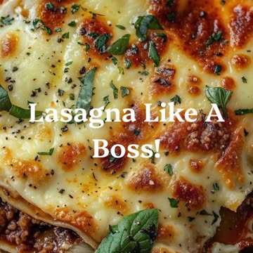 CHUNKY MEAT LASAGNA FALLING APART? (THE BINDING TRICK!) 🚫🍝🔪