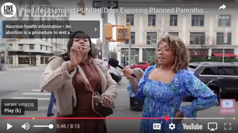 Unbelievable what a woman did to a pro life activist