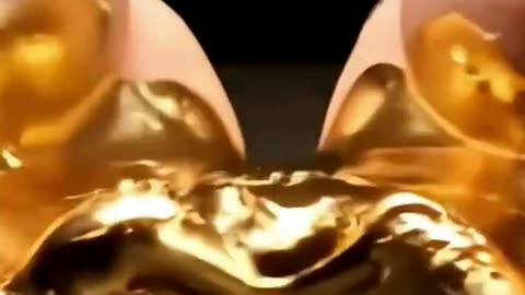 ASMR Glass gold Cutting | Most Relaxing & Satisfying Short Video 🎧 #Shorts #Songs #asmr #gold