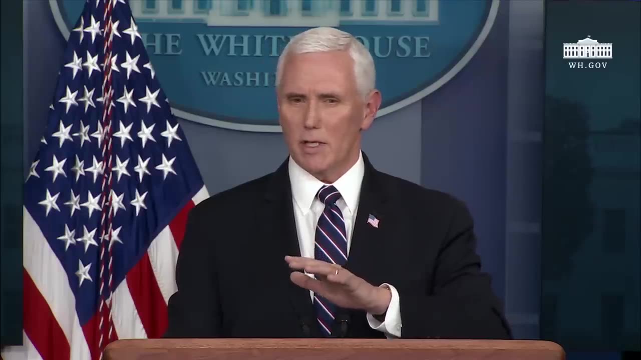 4-8-20 Members of the Coronavirus Task Force Hold a Press Briefing