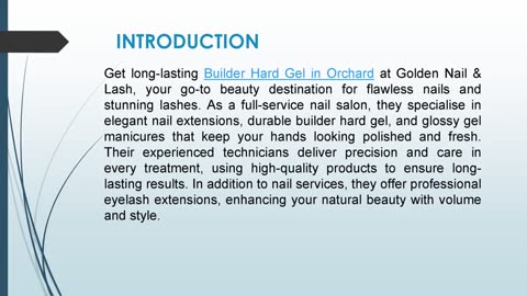 Get long-lasting Builder Hard Gel in Orchard