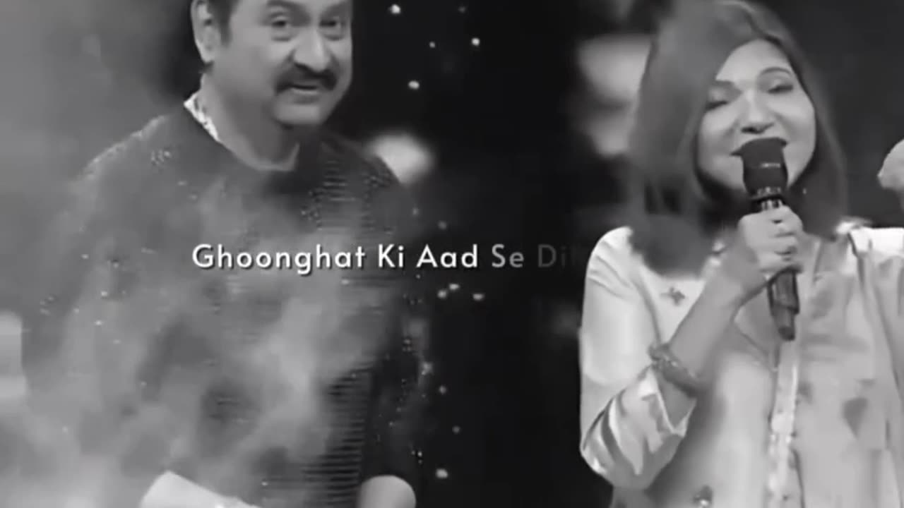 Ghoongat ki aad mein dilbar ka....