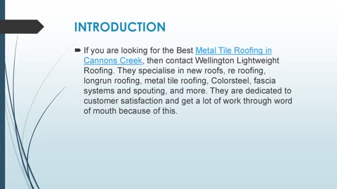 Best Metal Tile Roofing in Cannons Creek