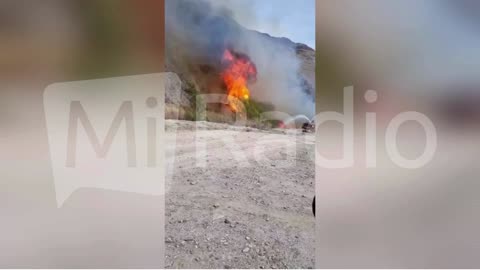 Incendio en Chañar Blanco