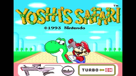 Yoshi's Safari SNES on MiSTer FPGA