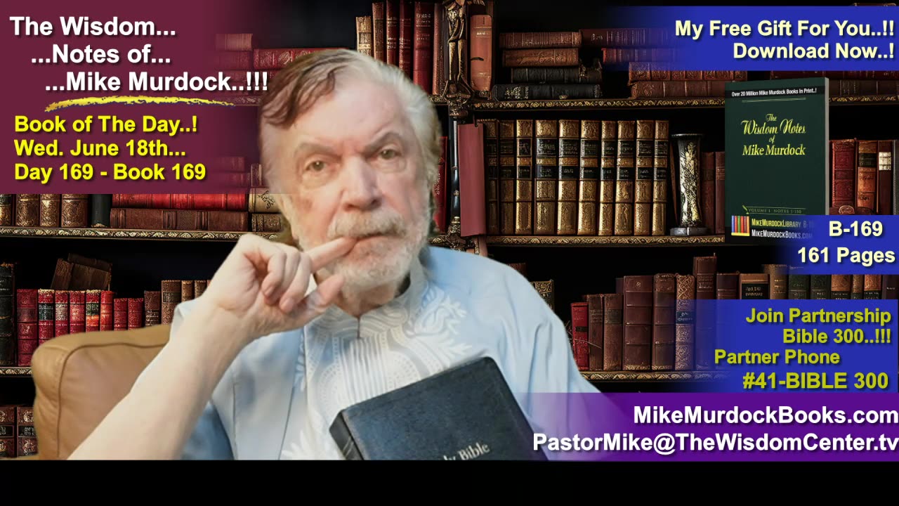 Re-Air: The Wisdom Notes of Mike Murdock..!!!