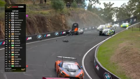 WILD VIDEO: Terrible super car CRASH at Bathurst.