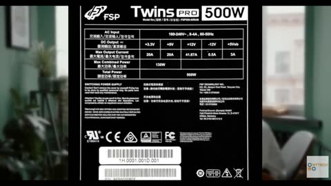 FSP Twins Pro ATX PS2 1+1 Dual Module 500W Efficiency Greater Than 90% Hot-swapp