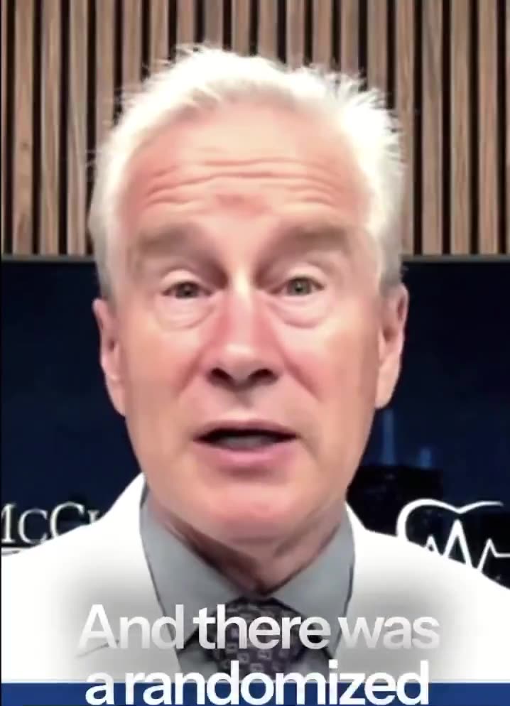 Dr. Peter McCullough explains he received 40 annual flu shots