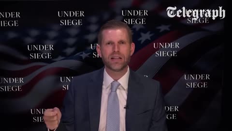 Eric Trump Erupts on British Podcaster for Suggesting ‘Siege’ Against His Family Was Normal Politics