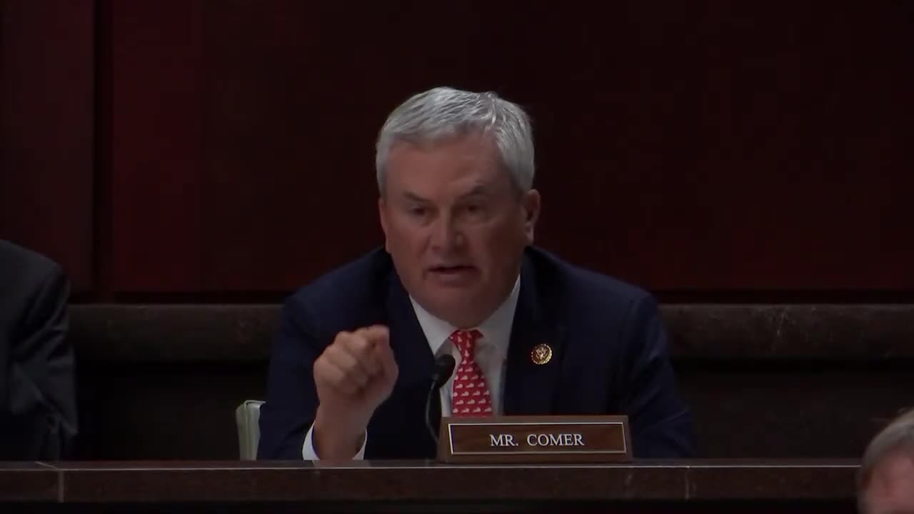 James Comer Unleashes Questions at the Public Funds, Private Agendas: NGOs Gone Wild Hearing!