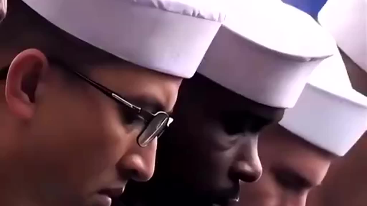 The custom of burial at sea is one of the most solemn naval ceremonies