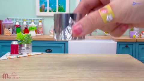 🍓 So Fresh Miniature Kitkat Strawberry Pudding Recipe ASMR Cooking Mini Food_part1