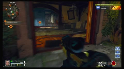playing some Call of Duty and chatting