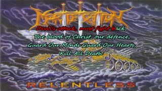 Mortification - Intro ~ Web of Fire {karaoke all death}