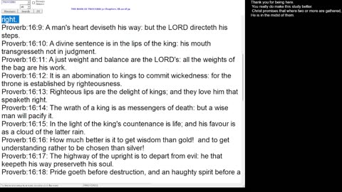 Proverbs 16