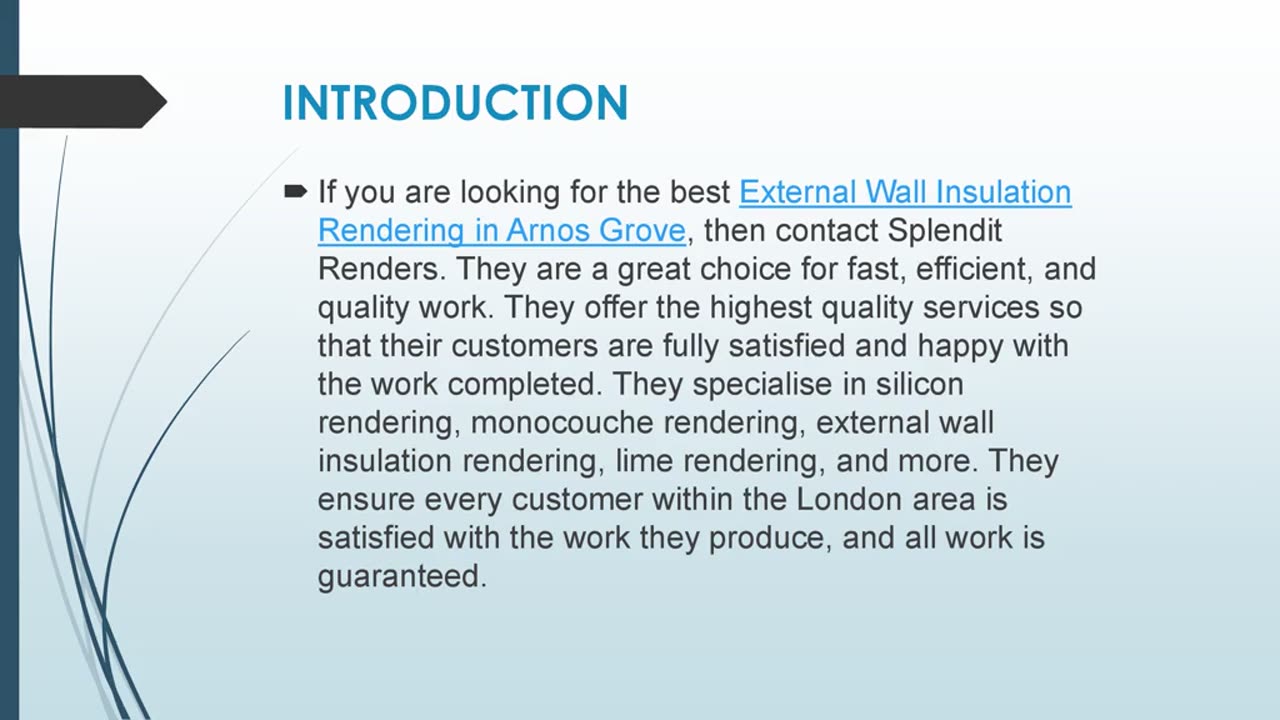Best External Wall Insulation Rendering in Arnos Grove