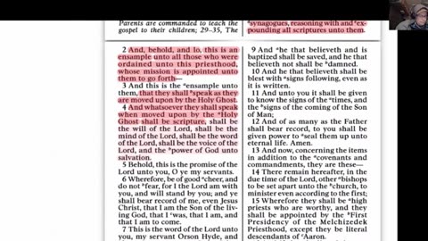 Real Scripture and the Spirit of the Lord - D and C 68 - Amazing - Bishops Duty -3-18-25