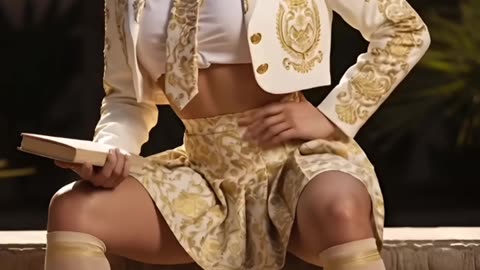 Golden School Girl Look Serving Drama #styleinspo #fashiontrends #outfitideas #fallfit #chicvibes