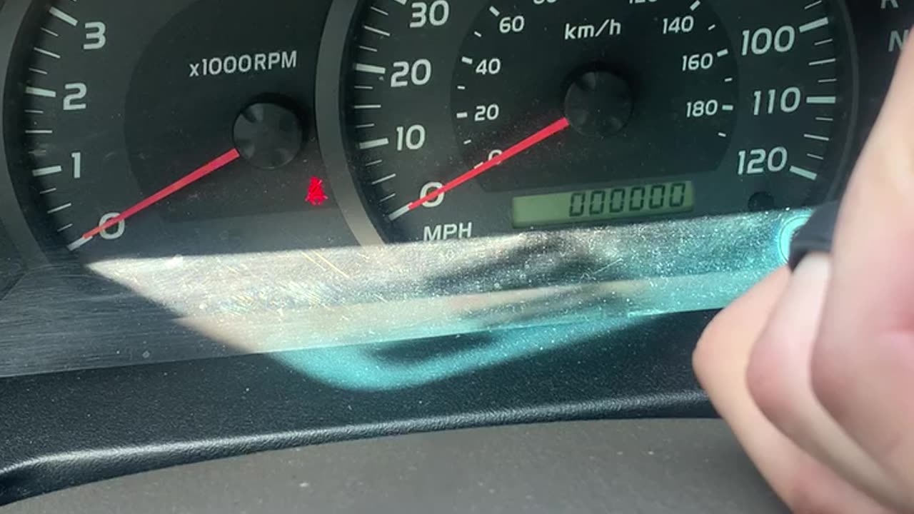 2006 Toyota Tundra - Maintenance Reset