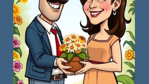 Dad’s Flower Garden Joke Will Grow on You! 🌼😄 #DadJokes #Puns
