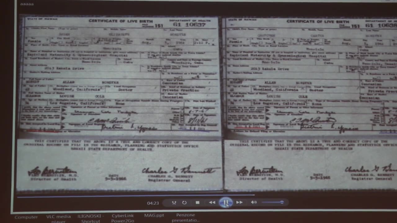 Sheriff Joe Arpaio Press Conference on Obamas Birth Certificate