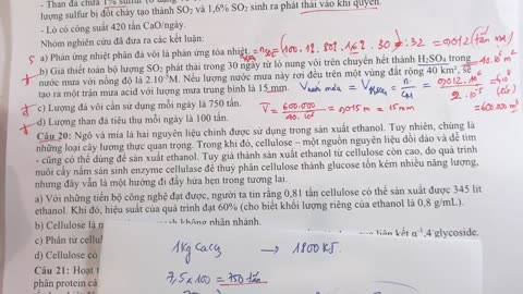 VIDEO GIẢI ĐỀ THI THỬ LIÊN TRƯỜNG NGHỆ AN LẦN 2