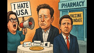 🎬 Флорида против мандатов прививок, Рози О’Доннелл поймана на лжи техгиганты без Маска в Белом доме