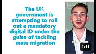 The UK government is attempting to roll out a mandatory digital ID under the guise of tackling mass migration