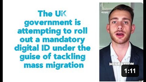 The UK government is attempting to roll out a mandatory digital ID under the guise of tackling mass migration