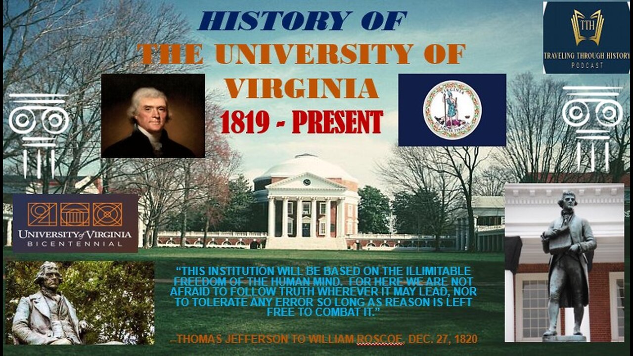 History of the University of Virginia - Jefferson's Academical Village