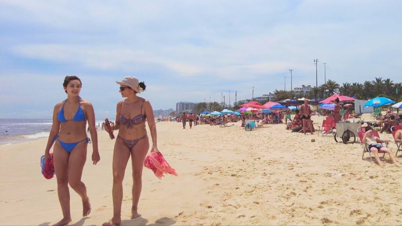 🇧🇷 GREAT DAY AT BARRA DA TIJUCA BEACH